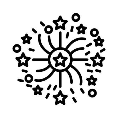 Fireworks Vector Icon Design