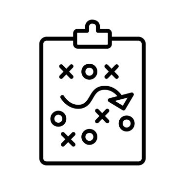 Plan Vektörü Simgesi Tasarımı