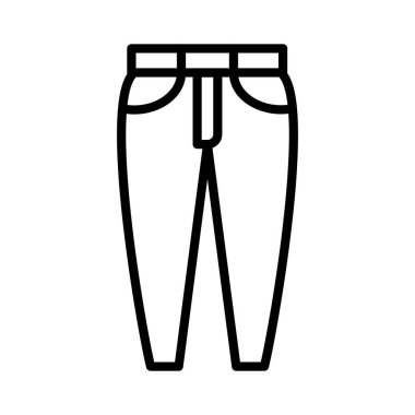 Jeans Vektör Simgesi Tasarımı