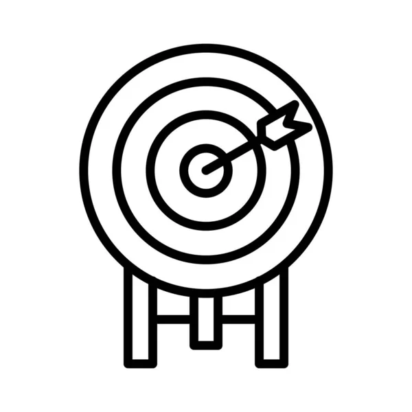 Dartboard Vector Icon Design — Stock Vector