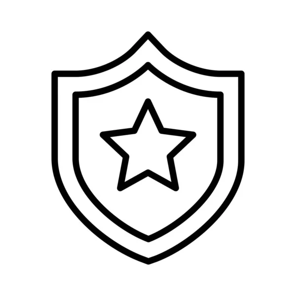 Shield Vector Icon Design — 图库矢量图片