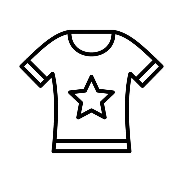 Tshirt Vector Icon Design — Stockvektor