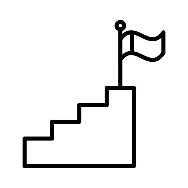 Upstairs Vector Icon Design — Vetor de Stock