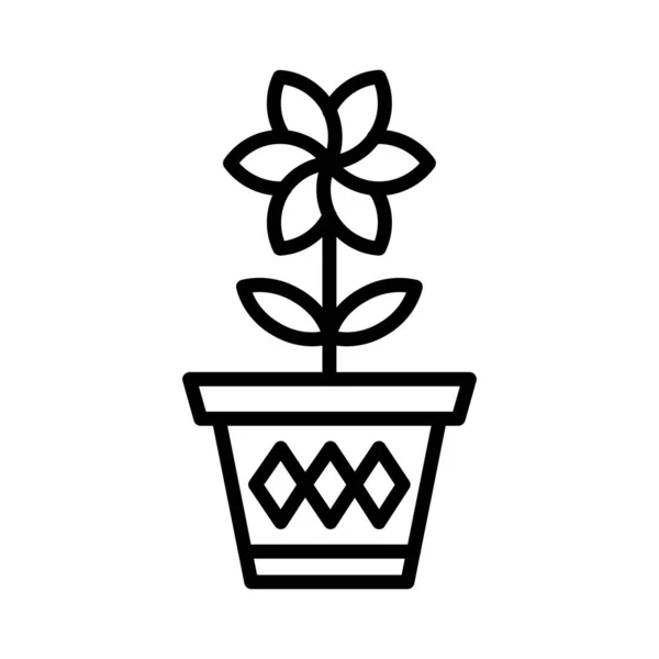 Plant Vector Icon Design — Vetor de Stock
