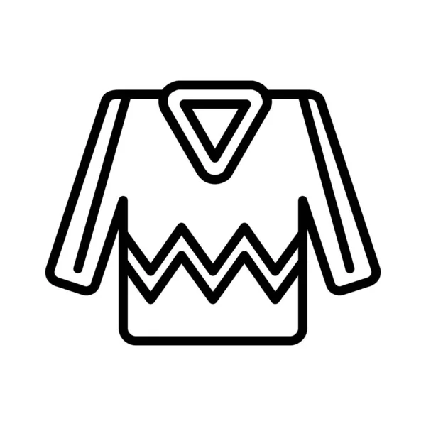 Sweter Wektor Wektor Projekt Ikony — Wektor stockowy