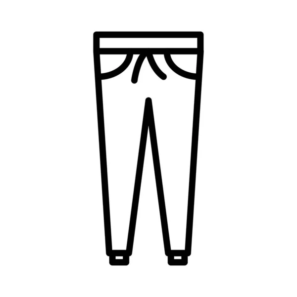 Pantalon Vector Icon Design — Image vectorielle