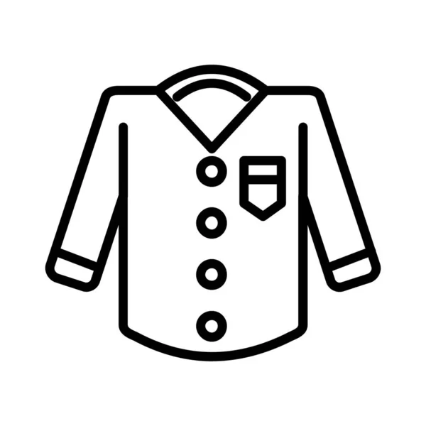 Skjorta Vektor Ikon Design — Stock vektor