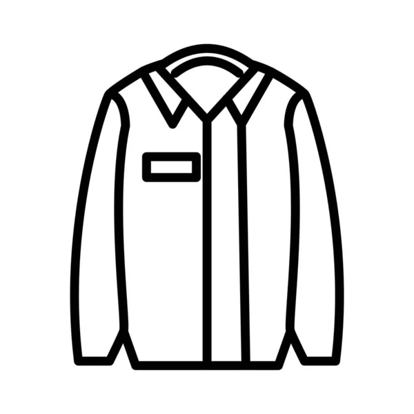 Coat Vector Icon Design — Stock Vector