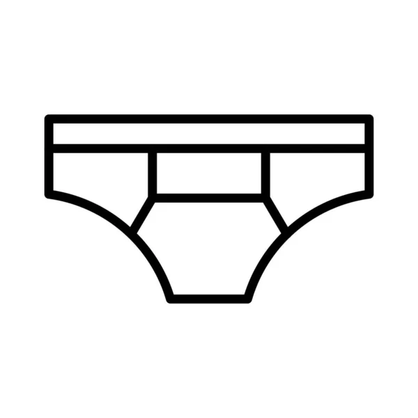 Underwear Vector Icon Design — Stock Vector