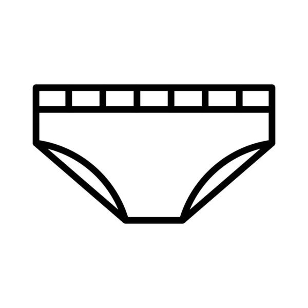 Underwear Vector Icon Design — Stock Vector