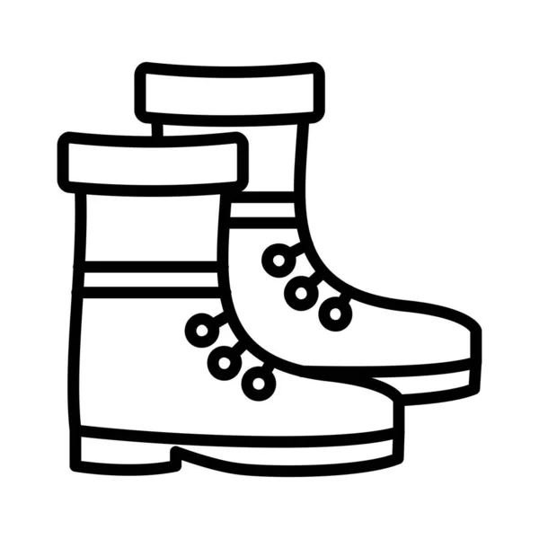 Boots Vector Icon Design — стоковый вектор