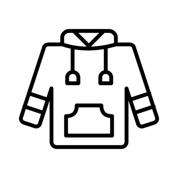 Hoodie Vector Icon Design — стоковий вектор
