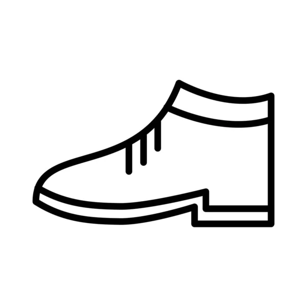 Zapato Vector Icono Diseño — Vector de stock