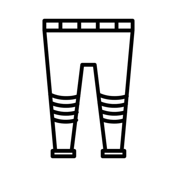 Pantalones Vector Icon Design — Archivo Imágenes Vectoriales