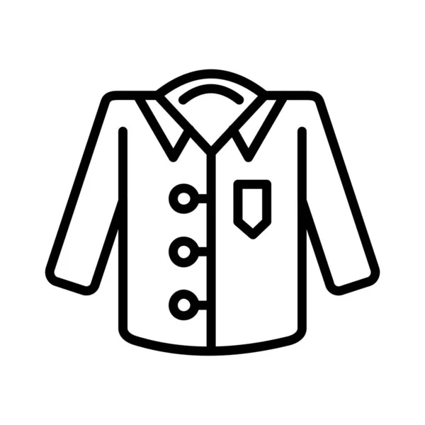 Camisa Vector Ícone Design — Vetor de Stock