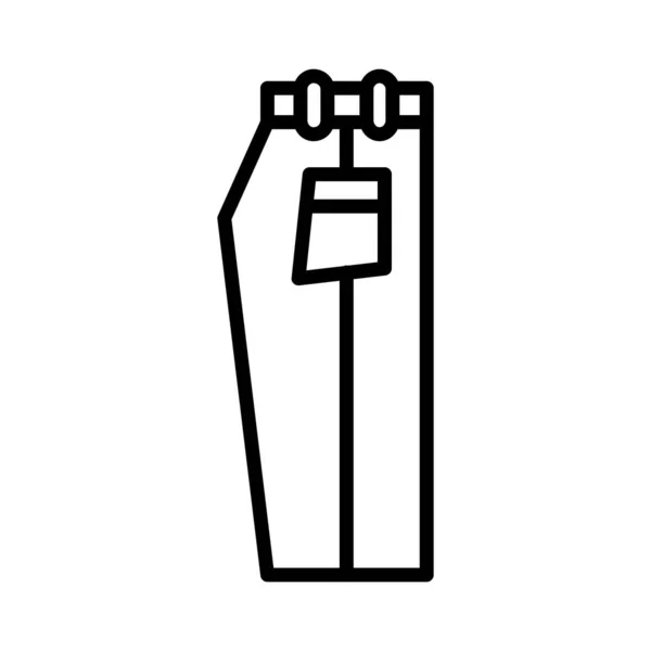 Jeans Vector Icon Design — Stock Vector