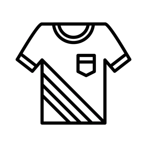 Camisa Vector Icono Diseño — Vector de stock