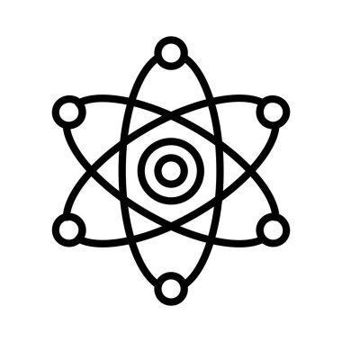 Atom Vector Icon Design
