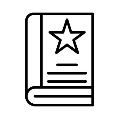 Spell Book Vector Icon Design