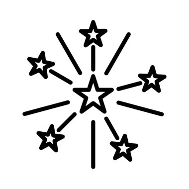 Fireworks Vector Icon Design