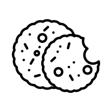 Cookies Vector Icon Design