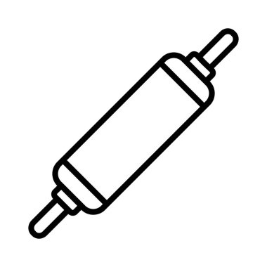 Rolling Pin Vector Icon Design