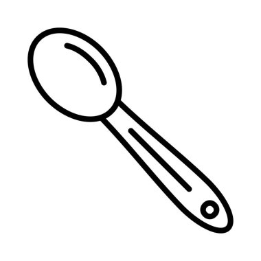 Kaşık vektör simgesi tasarım