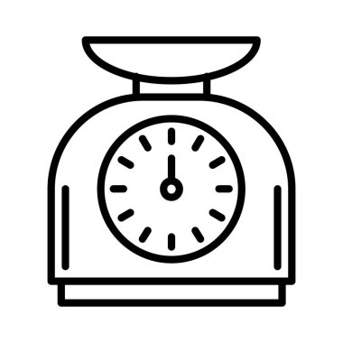 Ölçek vektör simgesi tasarım