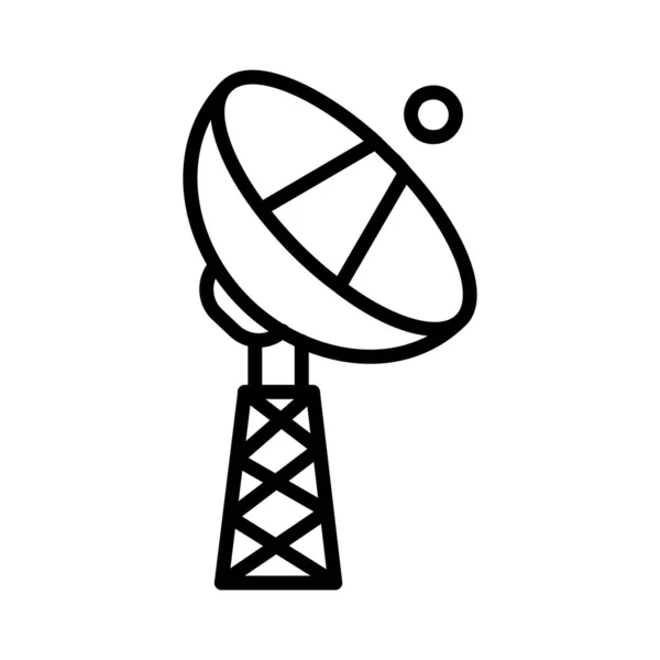 Радиолокационная Векторная Икона — стоковый вектор