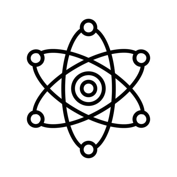 Atom Vector Icon Design — 图库矢量图片
