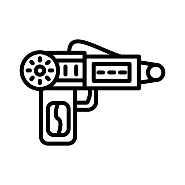 Space Gun Vector Icon Design — Stockvektor