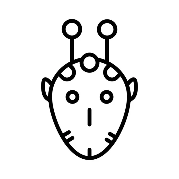 Alien Vector Icon Design — Stock Vector