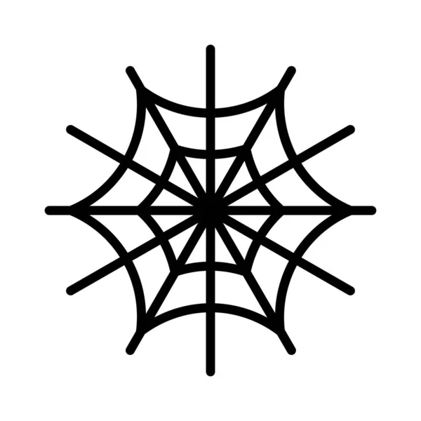 Σχεδιασμός Εικονιδίου Του Διανύσματος Ιστού Αράχνης — Διανυσματικό Αρχείο