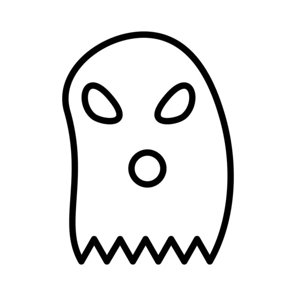 Projeto Ícone Vetor Fantasma —  Vetores de Stock