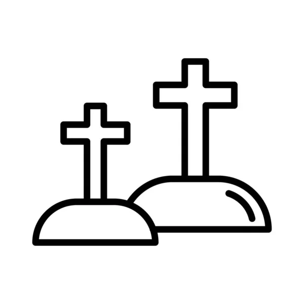 Кладбищенская Икона — стоковый вектор