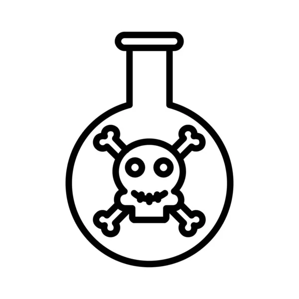 Poison Vector Icon Design — Stock vektor