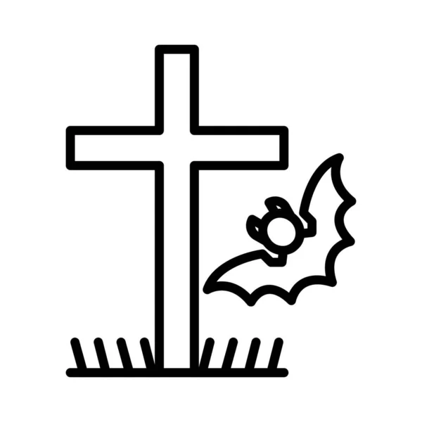 Кладбищенская Икона — стоковый вектор