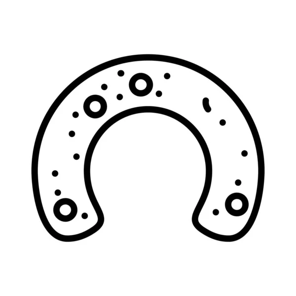 Кіфлі Vector Icon Design — стоковий вектор