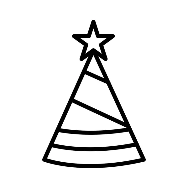 Party Hat Vector Icon Design — Vettoriale Stock