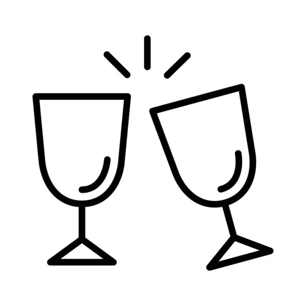 Cheers Vector Icon Design — Stock Vector
