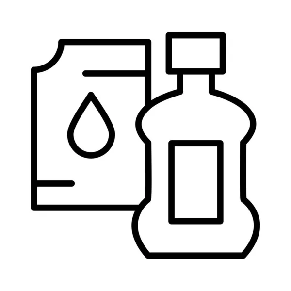 Diseño Del Icono Del Vector Del Detergente — Archivo Imágenes Vectoriales