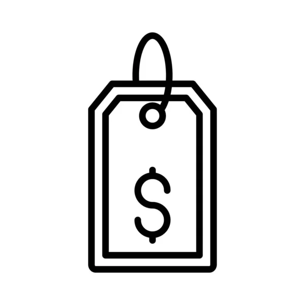 Preço Tag Vector Icon Design — Vetor de Stock