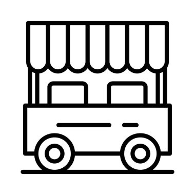 Gıda Oyalama Vektörü Simgesi Tasarımı