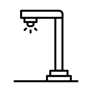 Sokak Işıkları Vektör Simgesi Tasarımı