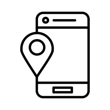 Gps Vektör Simgesi Tasarımı