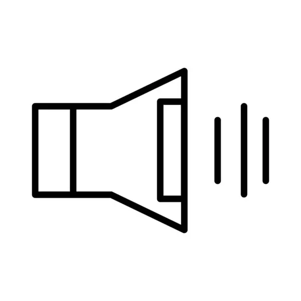 Audio Vector Icon Design — Stock vektor