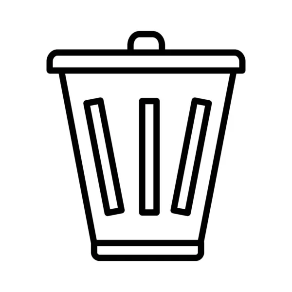 Recycle Bin Vector Icon Design —  Vetores de Stock