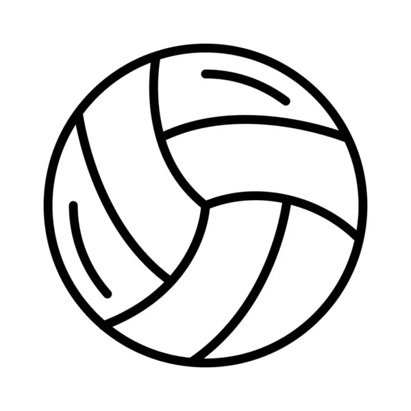 Volleyball Διάνυσμα Εικονίδιο Σχεδιασμός — Διανυσματικό Αρχείο
