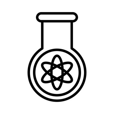Deney Vektörü Simgesi Tasarımı