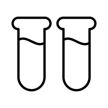 Test Tube Vector Icon Design